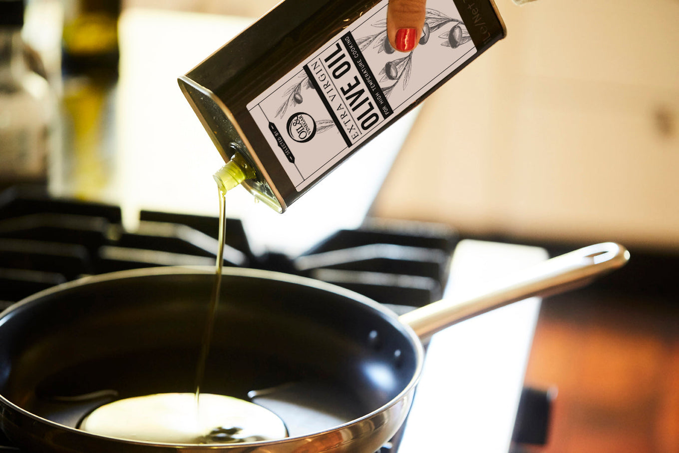 Kun je bakken met extra vierge olijfolie