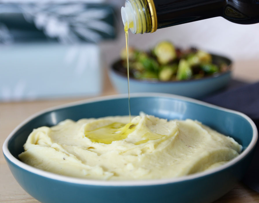 Aardappelpuree met truffel