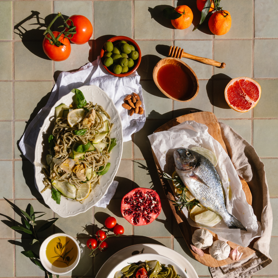 Basisprincipes van het mediterrane dieet