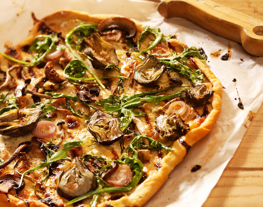 Pizza met Artisjokken