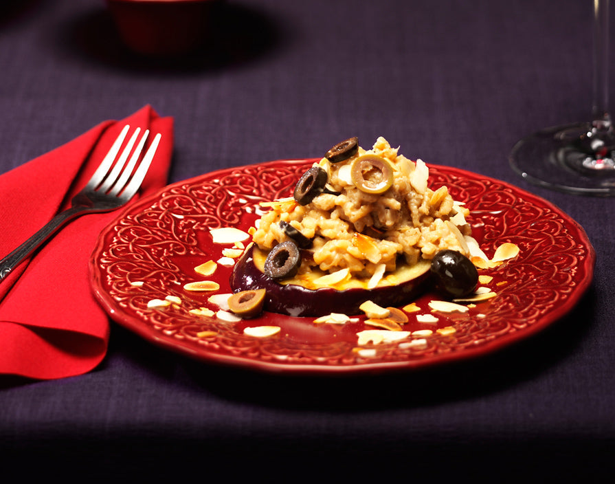Risotto alle Melanzane