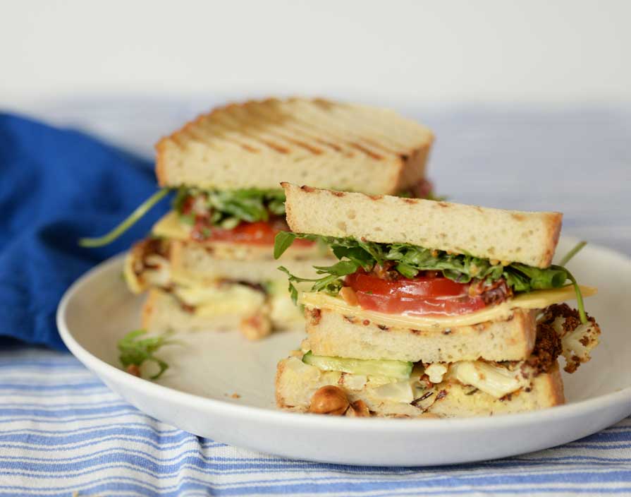 Vegetarische clubsandwich
