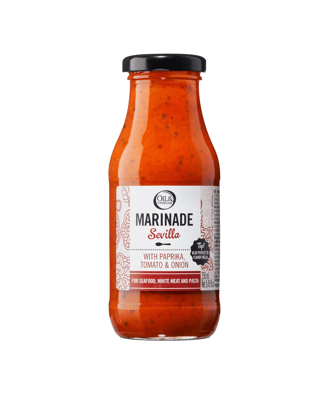 Marinade Sevilla met Paprika, Tomaat & Ui - 260ml