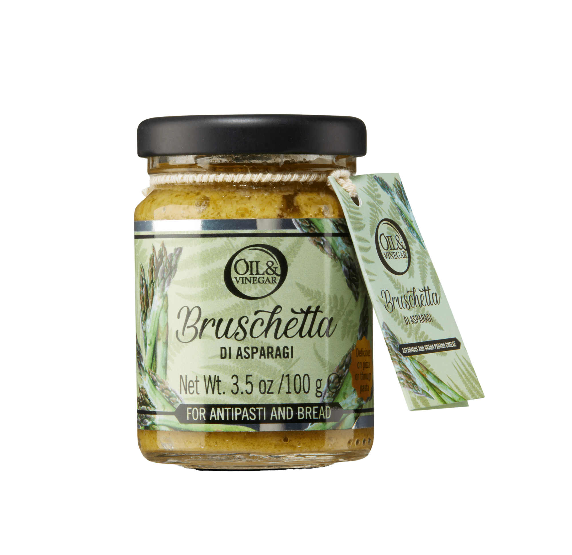 Bruschetta Spread met Asperges & Grana Padano Kaas - 100g