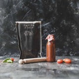 Italiaanse Pizza Kit met Pizzameel, Tomatensaus & Deegroller - Cadeauset