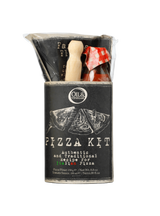 Italiaanse Pizza Kit met Pizzameel, Tomatensaus & Deegroller - Cadeauset