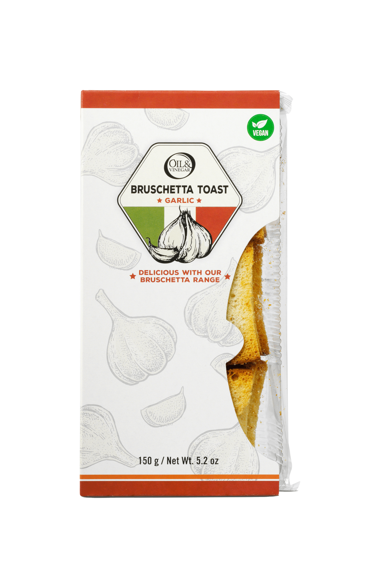 Bruschetta Toast met Knoflook - 150g