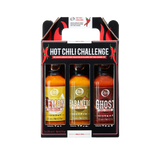 Hot Chili Challenge – Cadeauset met 3 Chilisauzen - 3x125ml