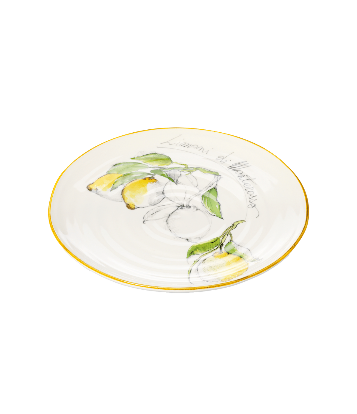 Limoni schaal plat - 39cm