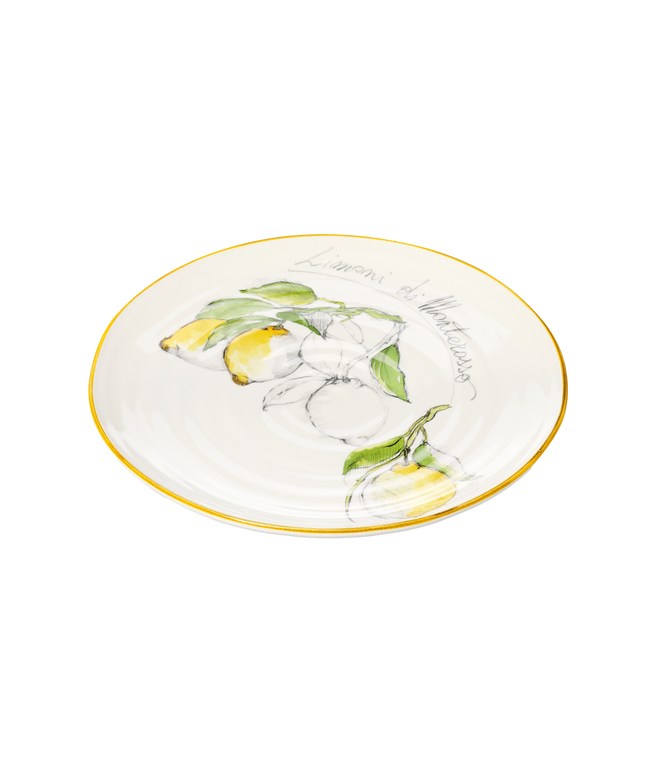 Limoni schaal plat - 39cm