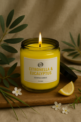 Geurkaars Citronella & Eucalyptus - 180g