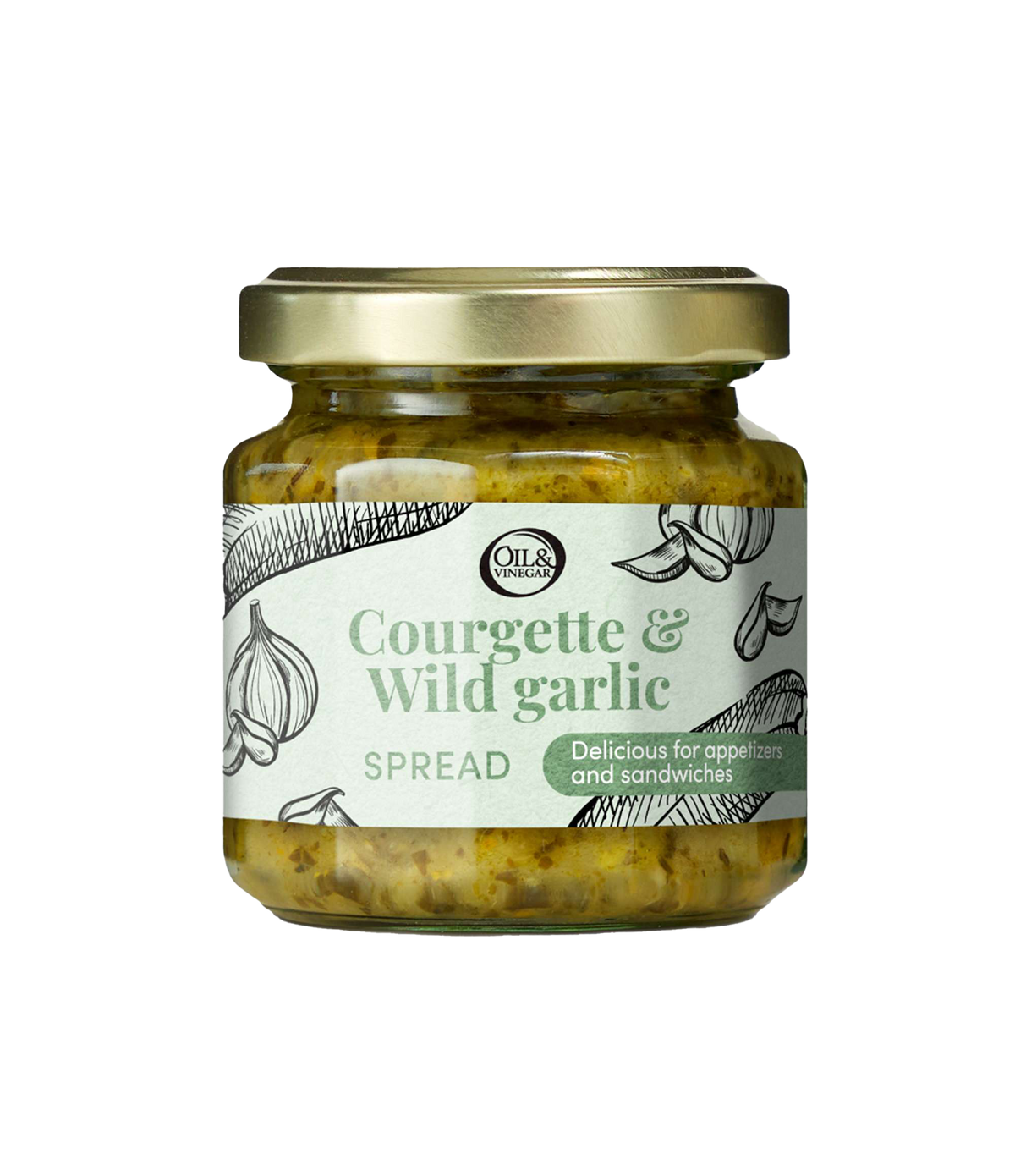 Courgette & Wilde Knoflook Spread - 100g