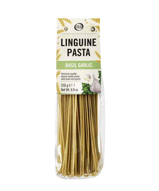 Linguine met Basilicum en Knoflook - 250g