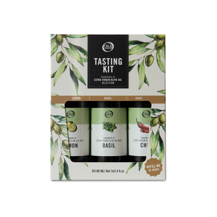 Olijfolie Trio - Cadeauset - 3x100ml