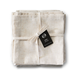 Melin Servet Naturel - 40x40cm - Set van 4