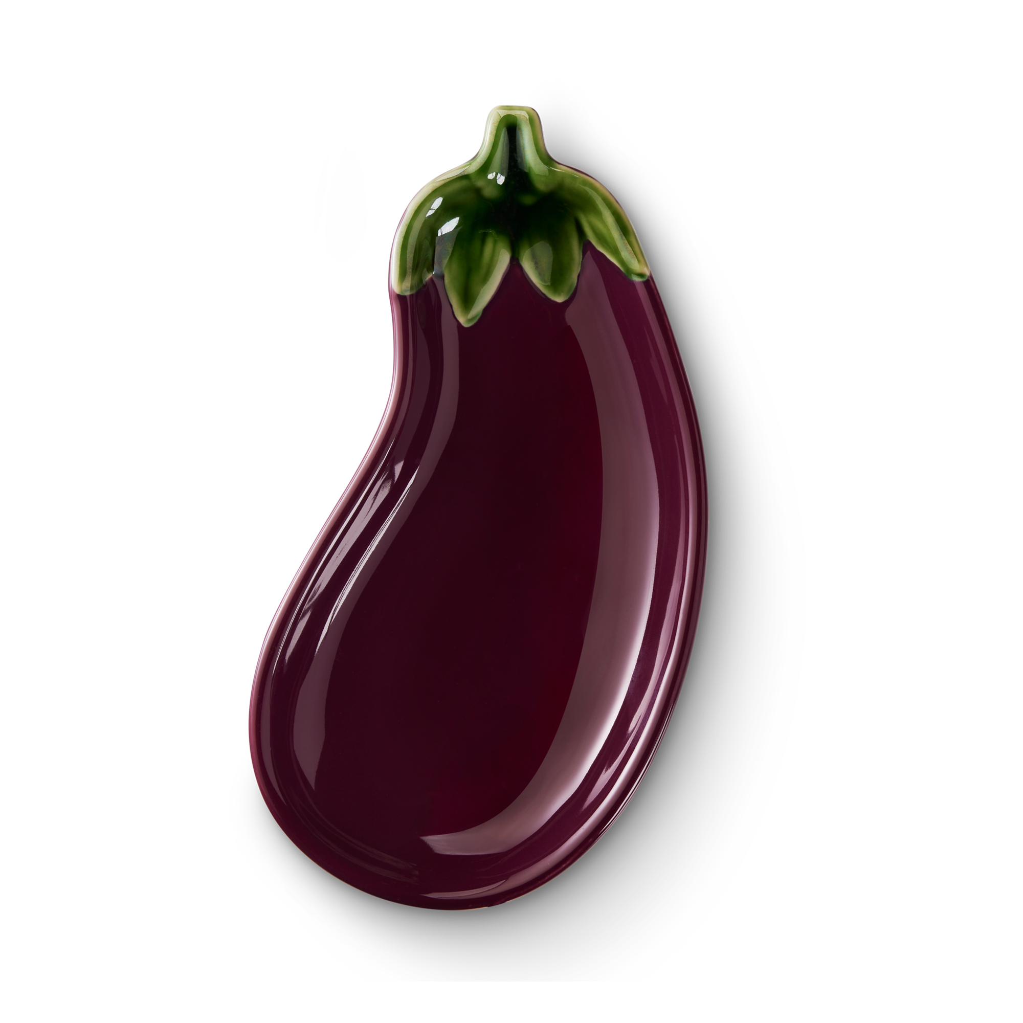 Aubergine bord - 19x10x2cm