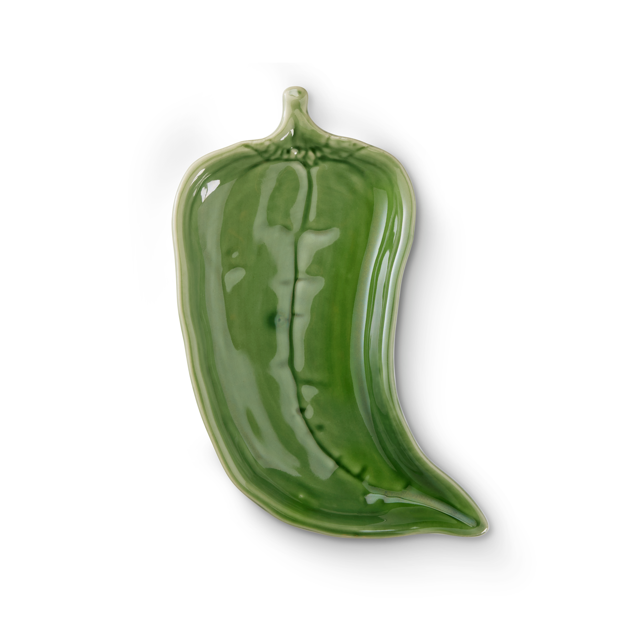 Groene peper bord - 18x12x2cm