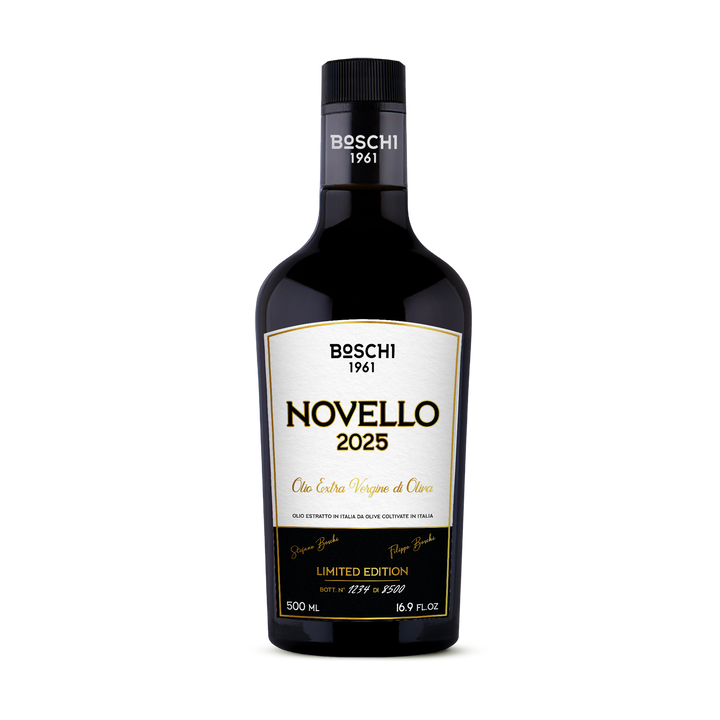 Novello Extra Vierge Olijfolie 2025/2026 - Eerste oogst - 500ml