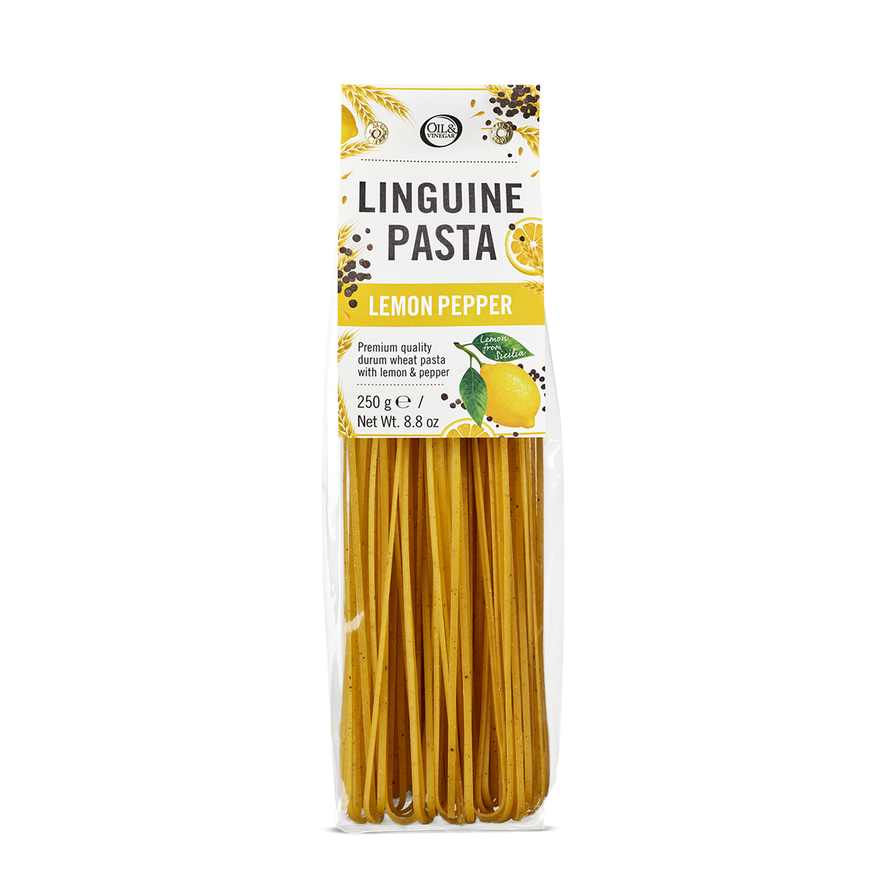 Linguine met Citroen en zwarte Peper - 250g
