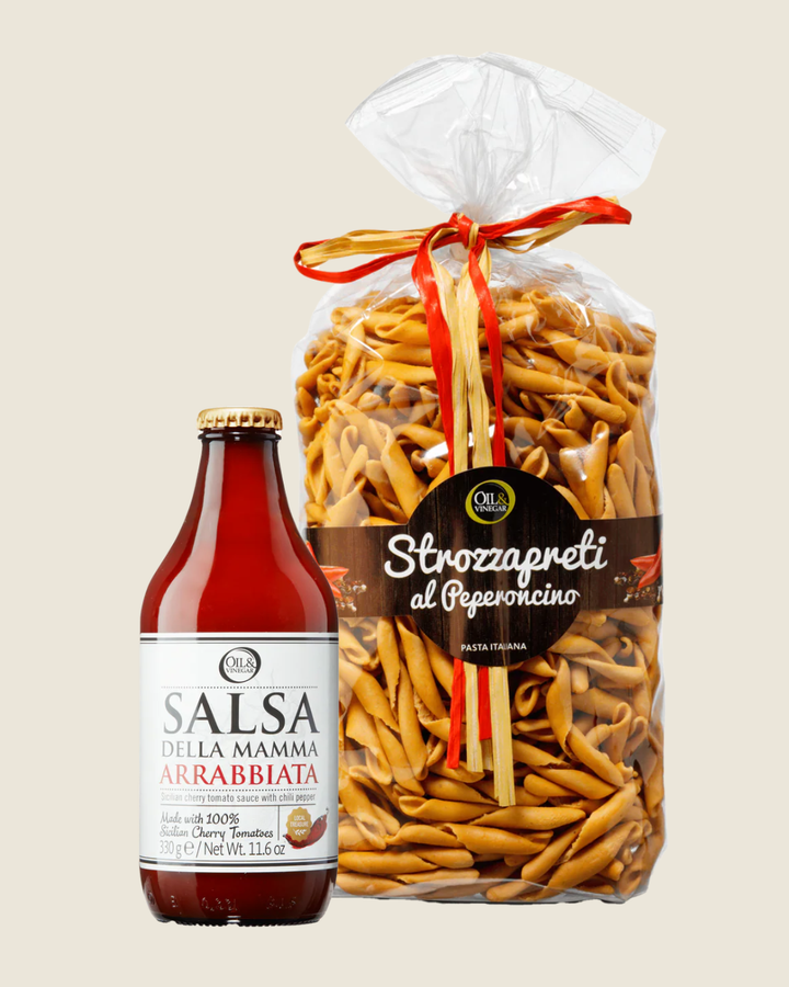 Strozzapreti & Salsa della Mamma Arrabbiata duo