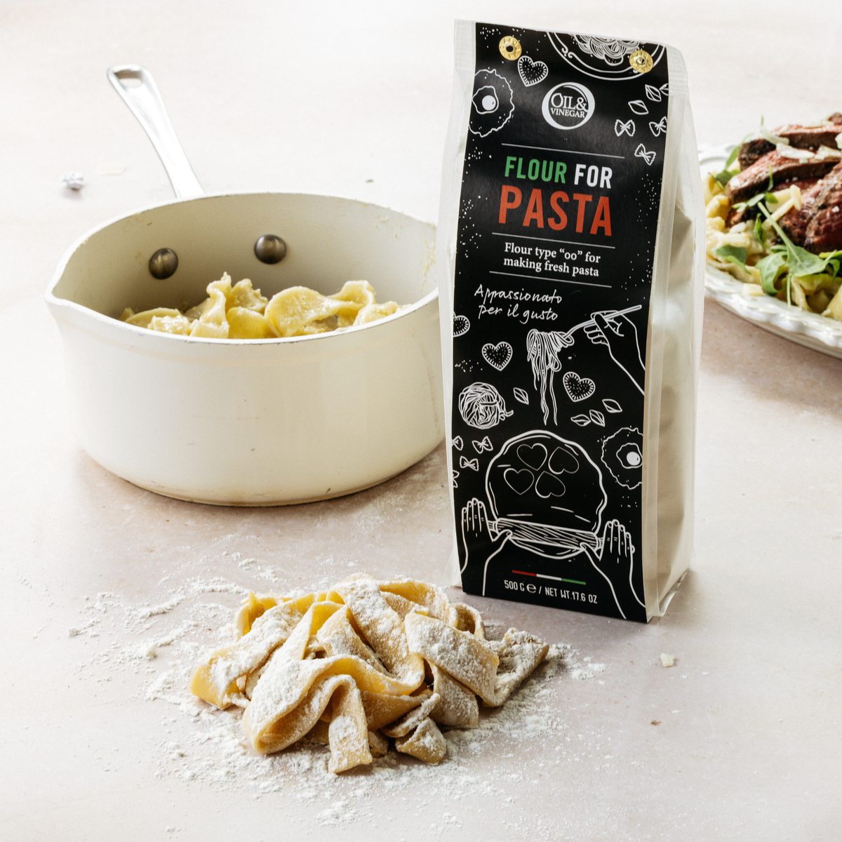 Bloem voor verse pasta - Type 00 - 500g