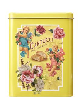 Cantuccini bewaarblik geel - 500g